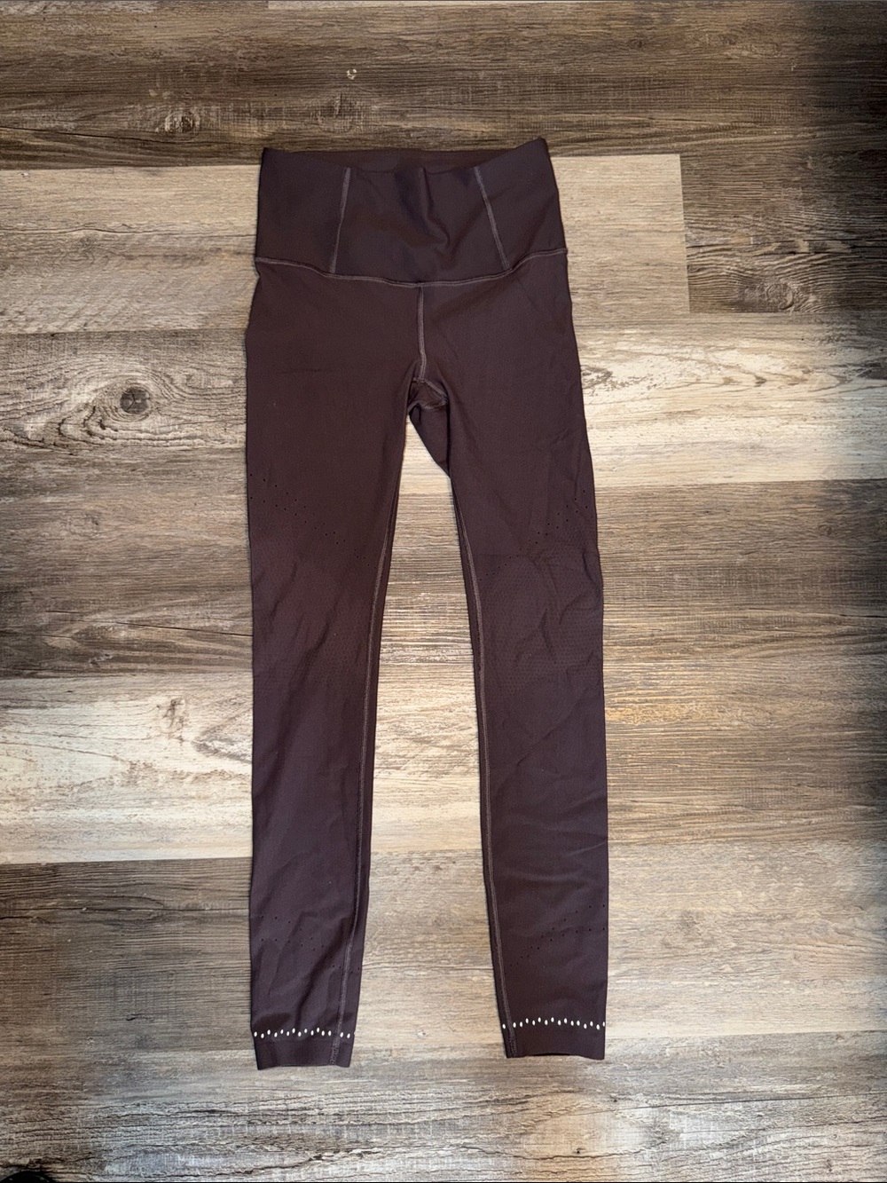 Lululemon High-Waist Full-Length Leggings in Deep Plum size 6